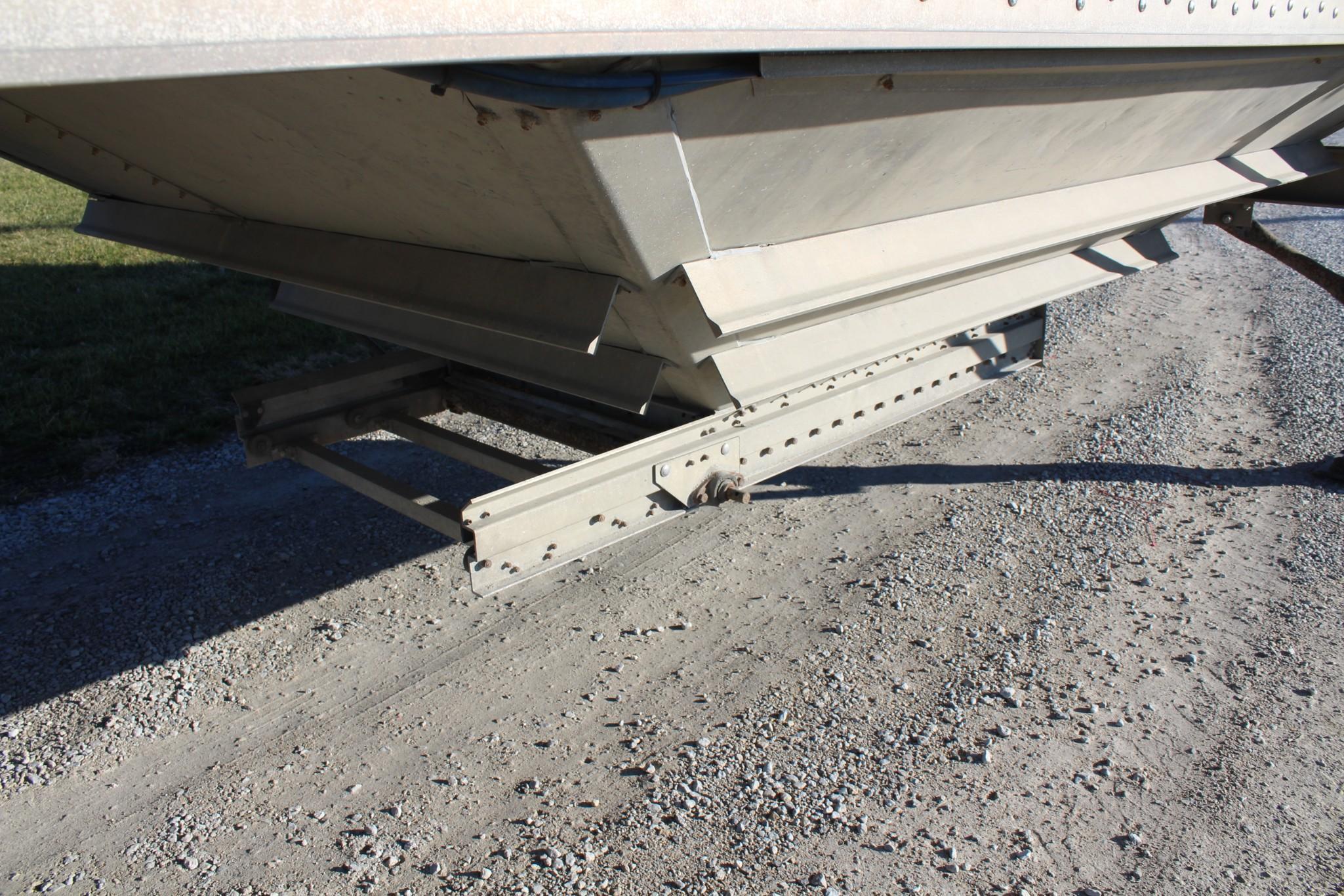 2008 Wilson 42' aluminum hopper bottom trailer