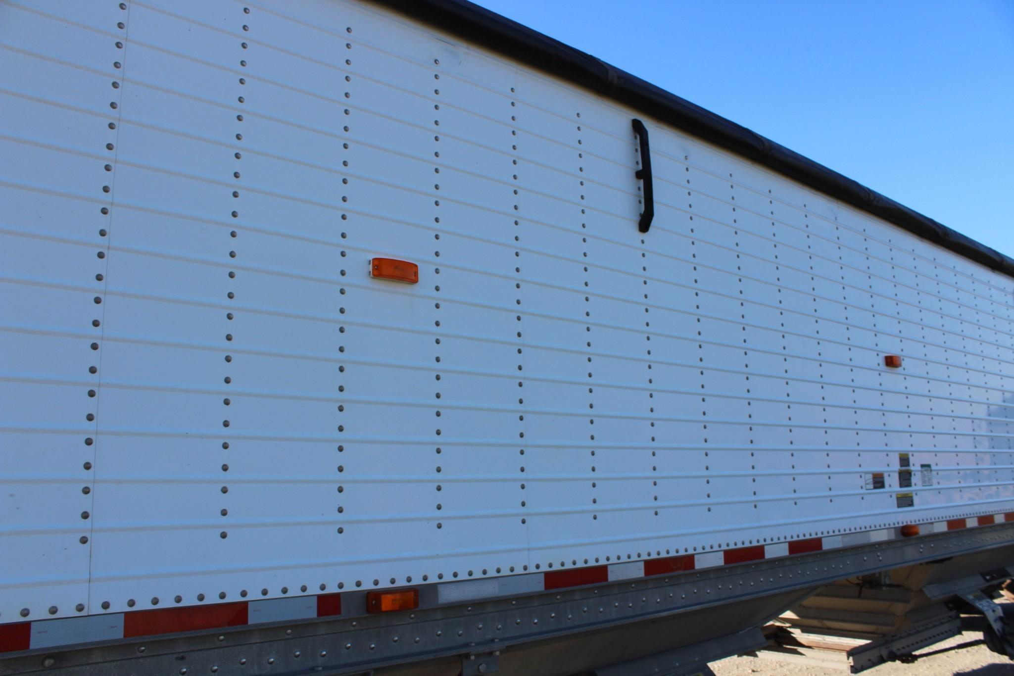 2008 Wilson 42' aluminum hopper bottom trailer
