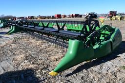 John Deere 625F 25' HydraFlex platform