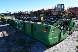 John Deere 625F 25' HydraFlex platform