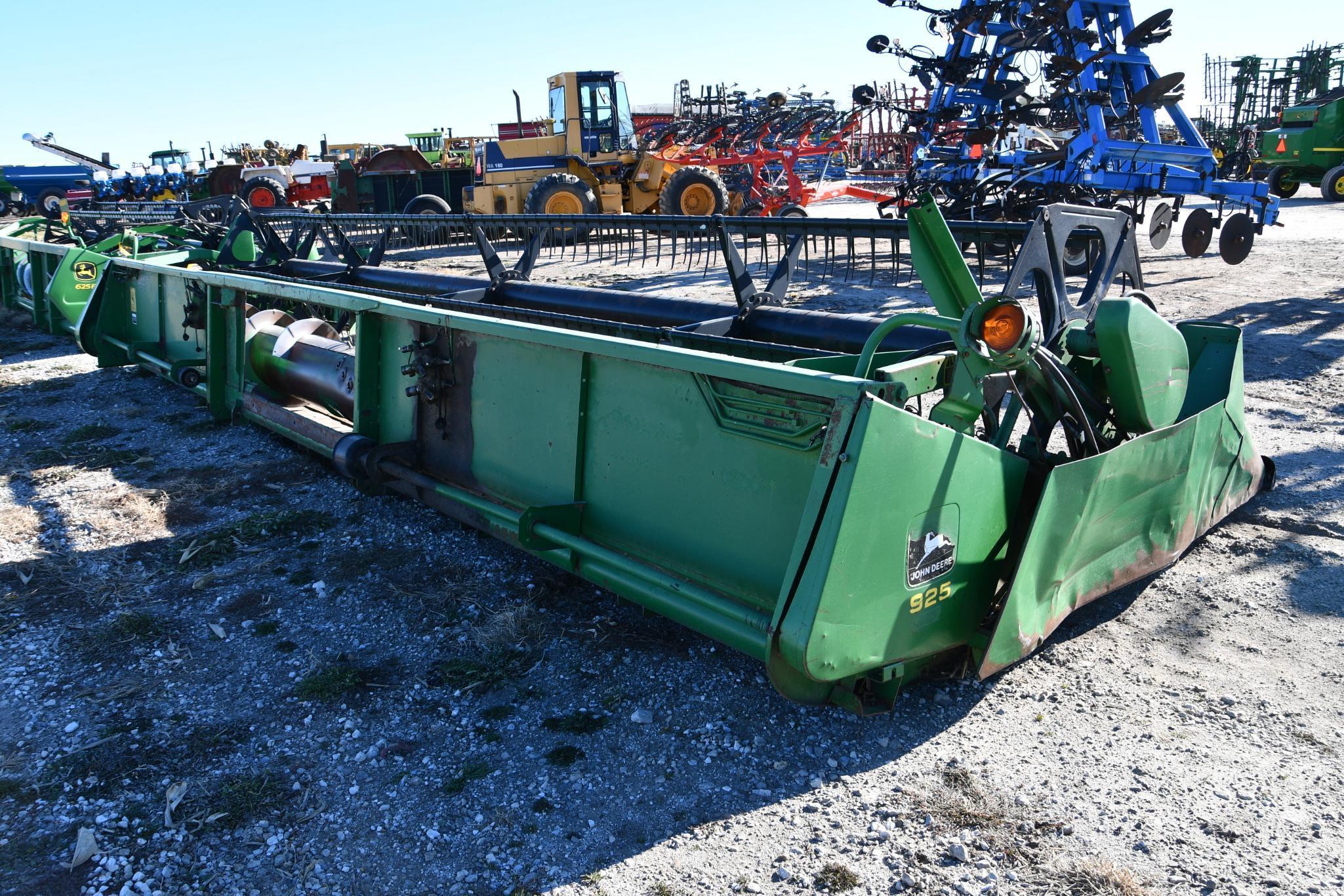 John Deere 9250 25' platform