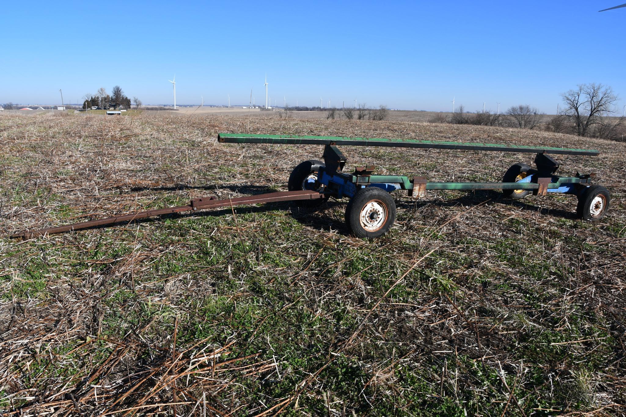 24' homemade head cart on DMI gear