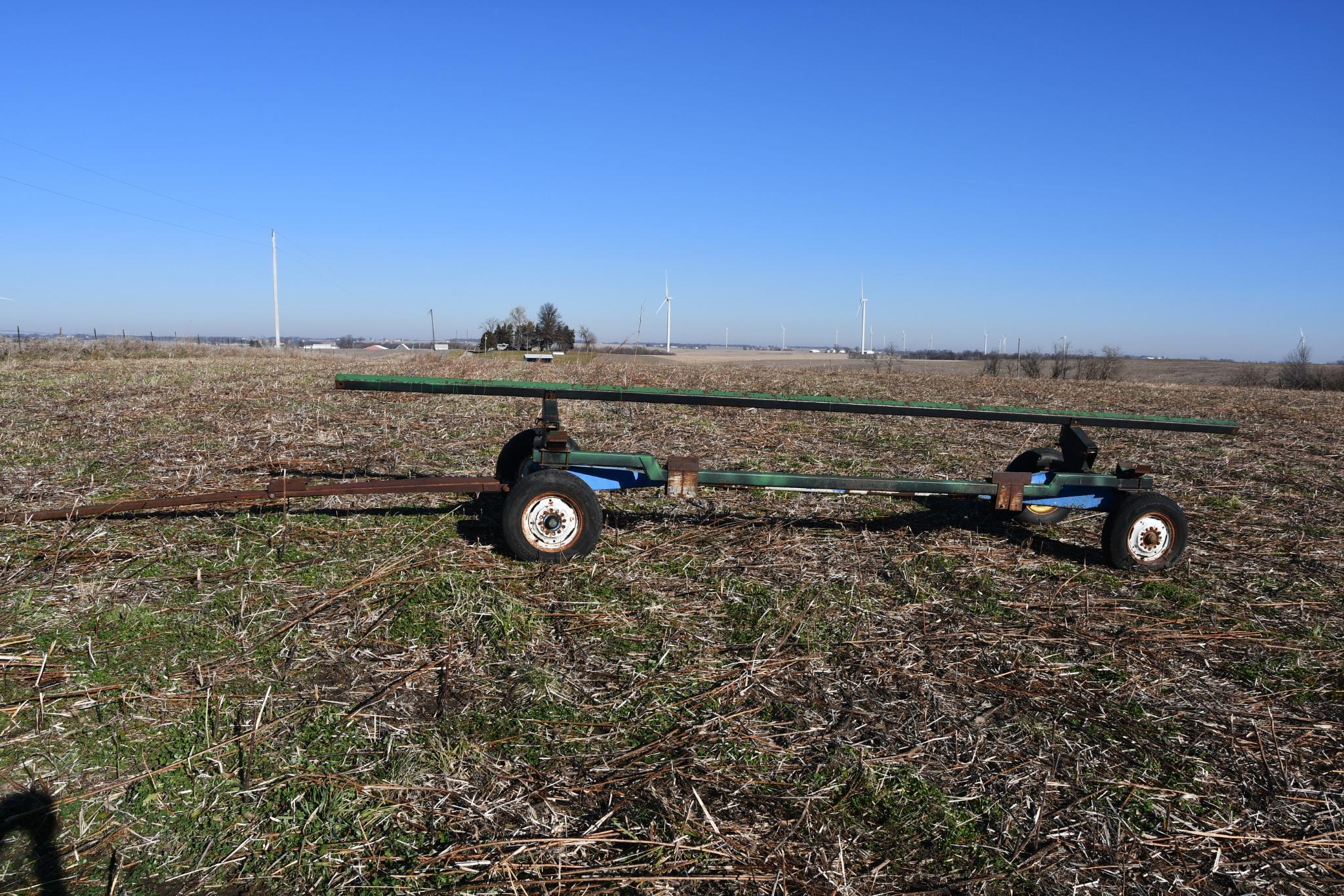 24' homemade head cart on DMI gear