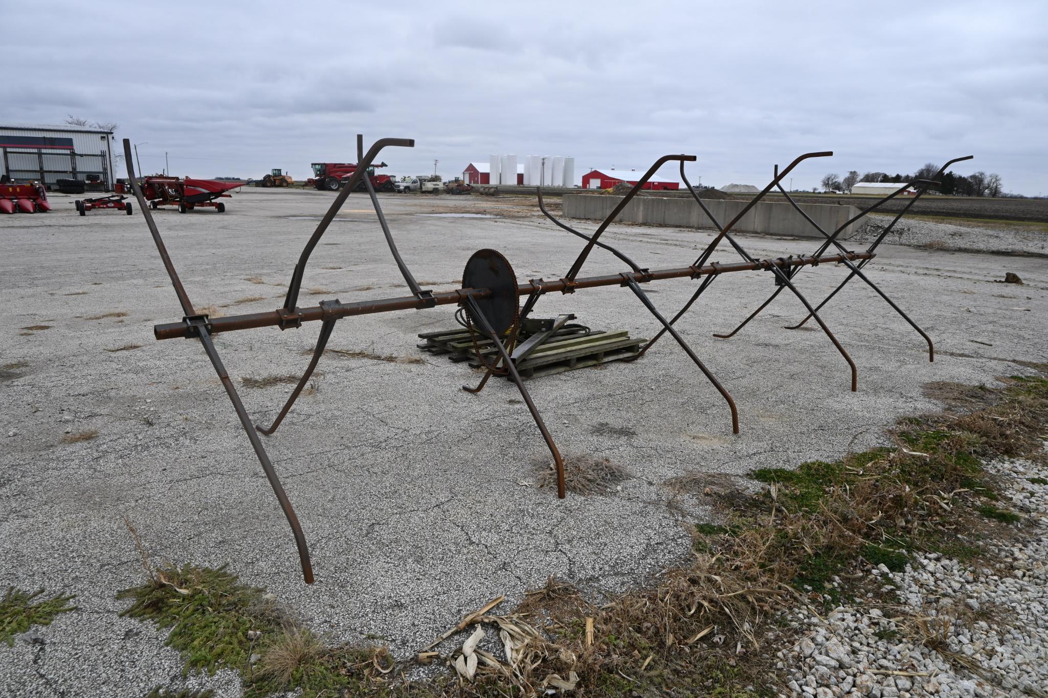 Kelderman 8 row corn reel
