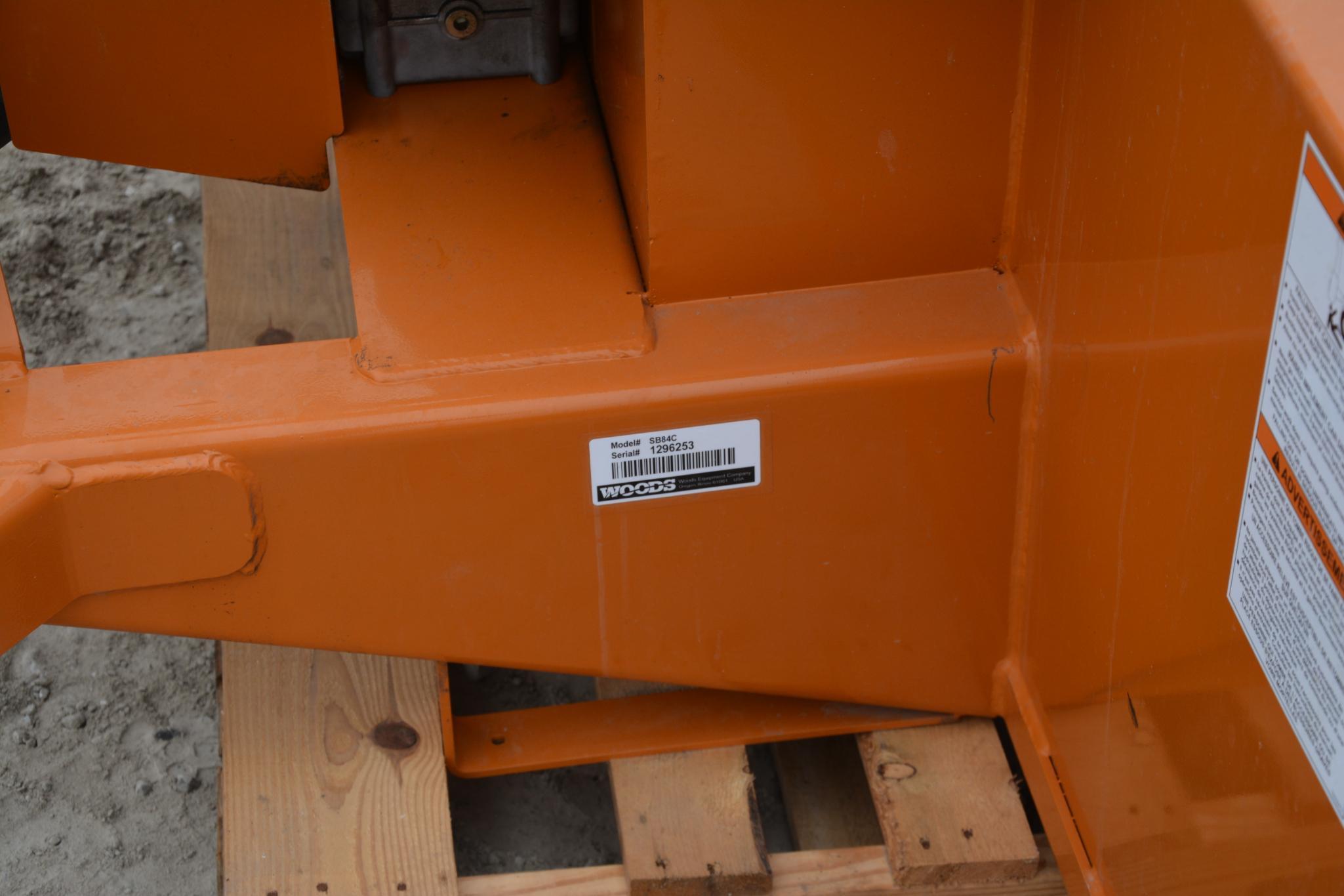 Woods SB84C 84" 3pt. snowblower