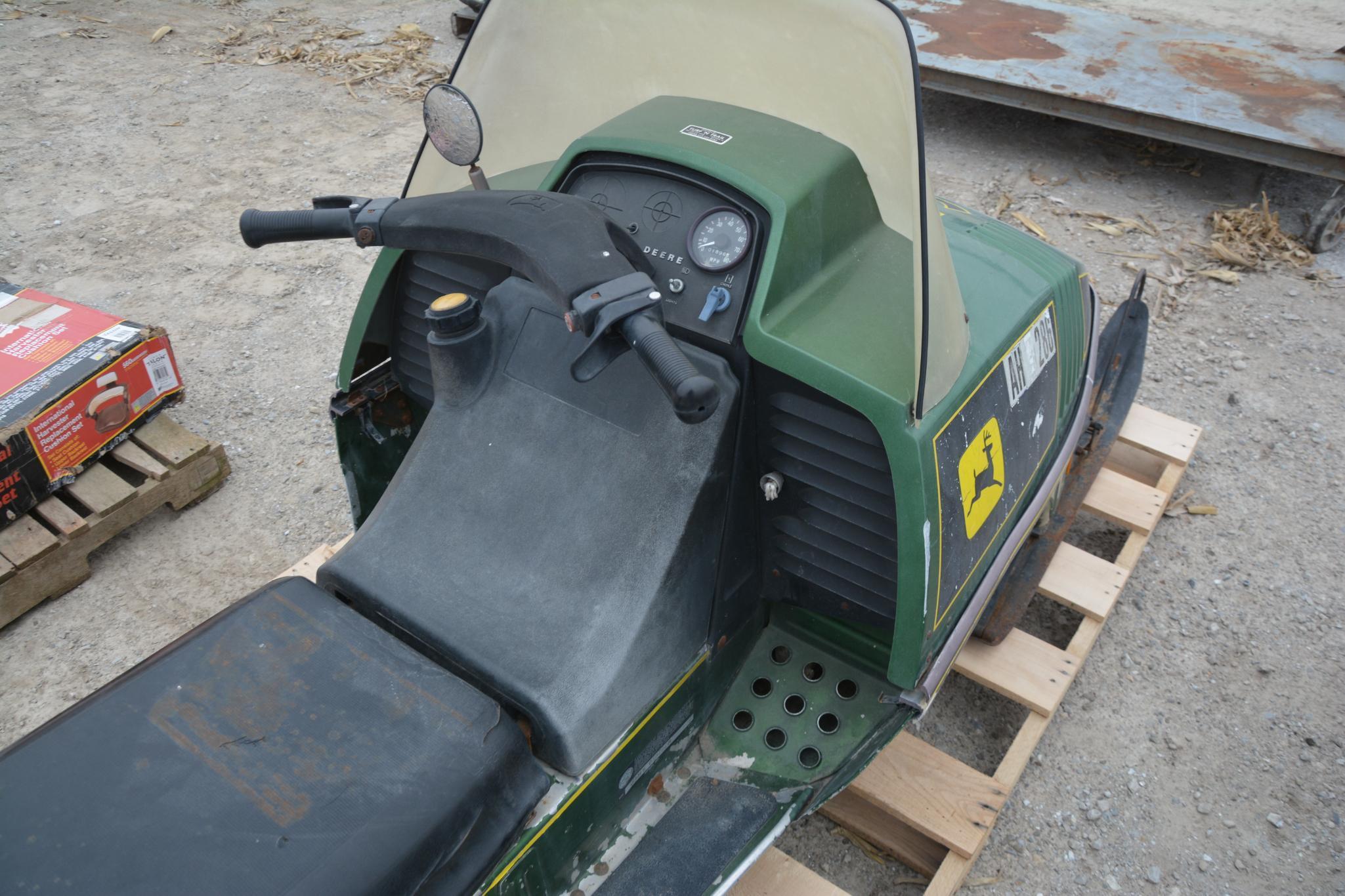 John Deere 340 snowmobile