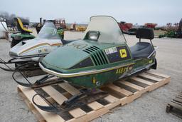 John Deere 340 snowmobile