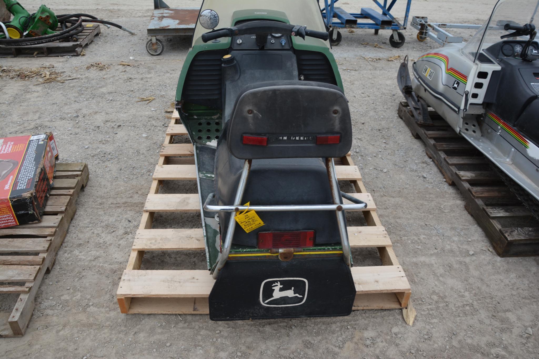 John Deere 340 snowmobile