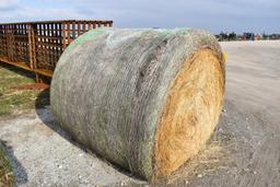 (15) 5'x6' net-wrapped bales of hay