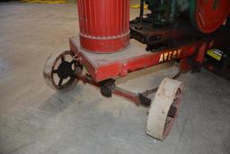 Avery miniature steam engine with water tank