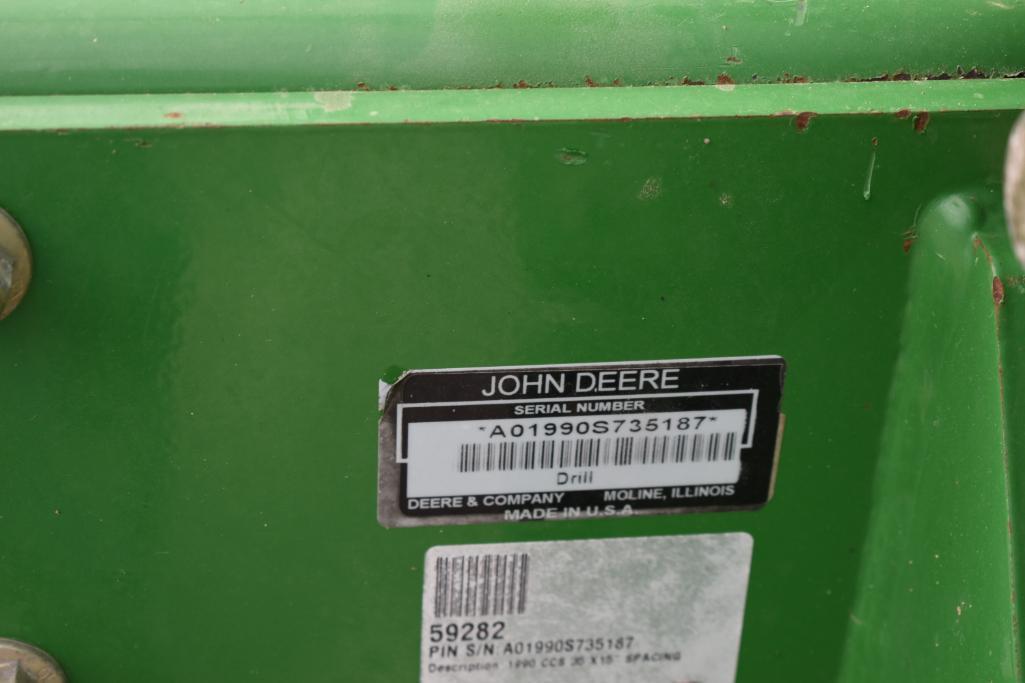 John Deere 1990 CCS 35' air seeder
