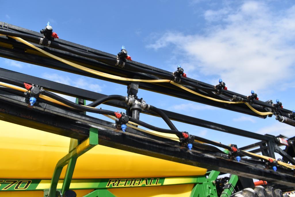 Red Ball 570 1,200 gal. pull-type sprayer
