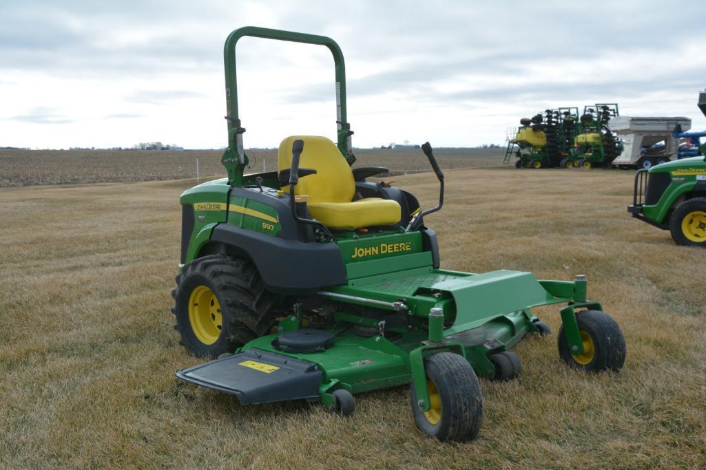 2013 John Deere Z997 zero turn lawn mower