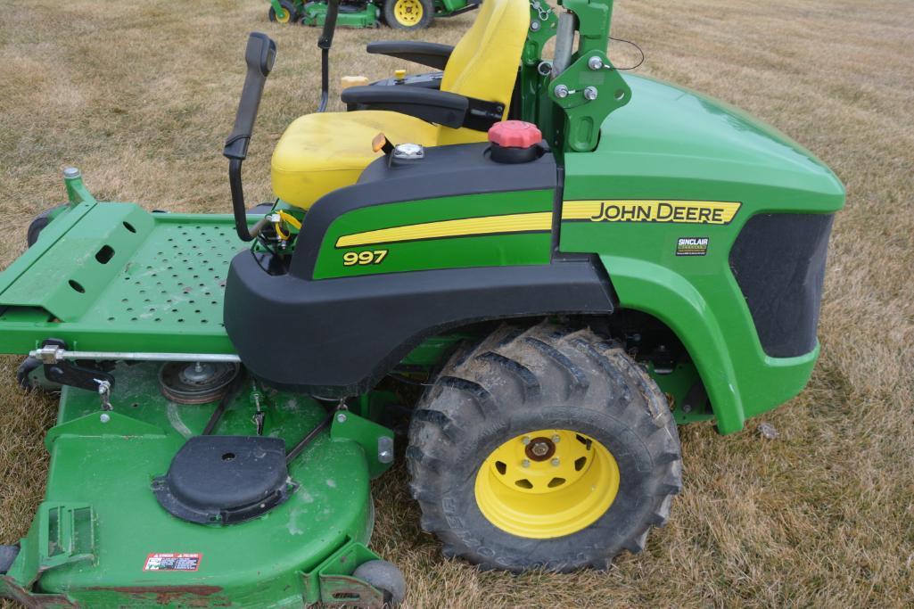 2013 John Deere Z997 zero turn lawn mower