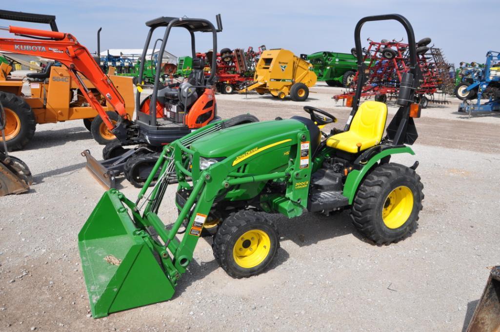 2008 John Deere 2320 MFWD compact tractor