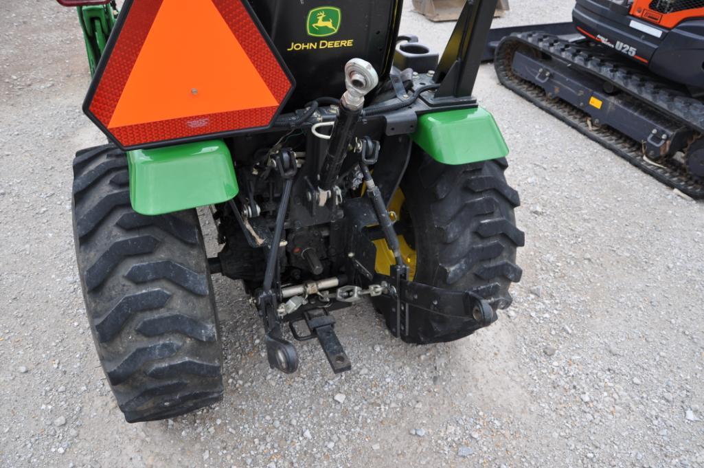 2008 John Deere 2320 MFWD compact tractor