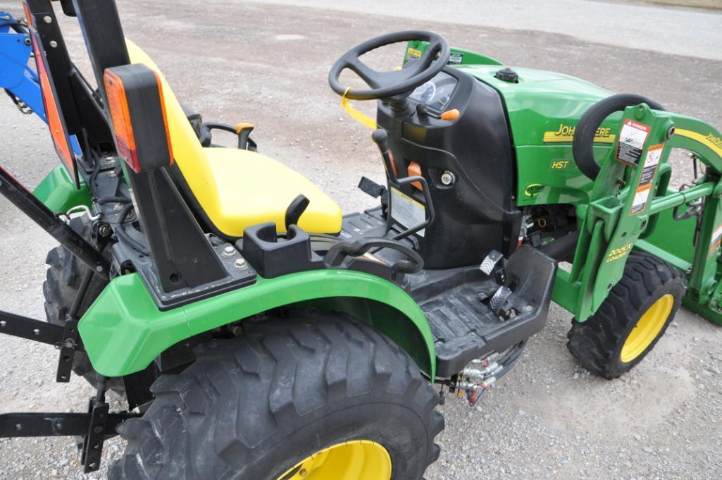 2008 John Deere 2320 MFWD compact tractor