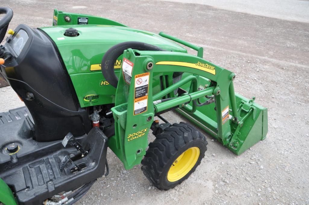2008 John Deere 2320 MFWD compact tractor
