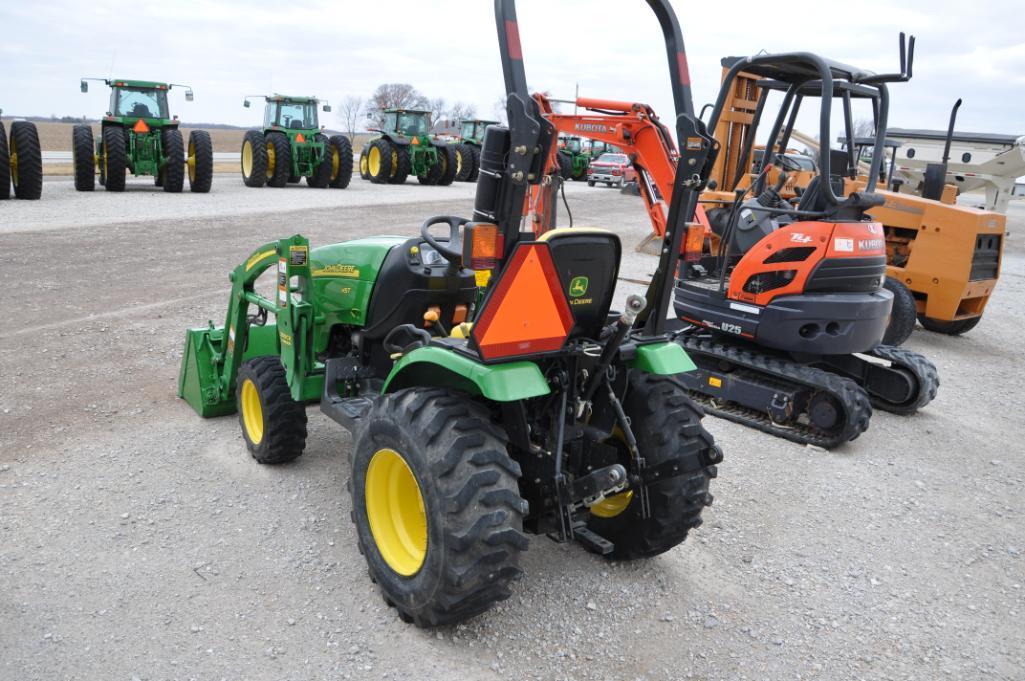 2008 John Deere 2320 MFWD compact tractor