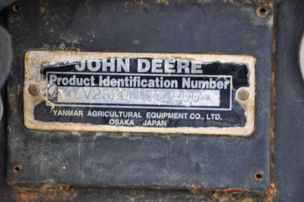 2008 John Deere 2320 MFWD compact tractor