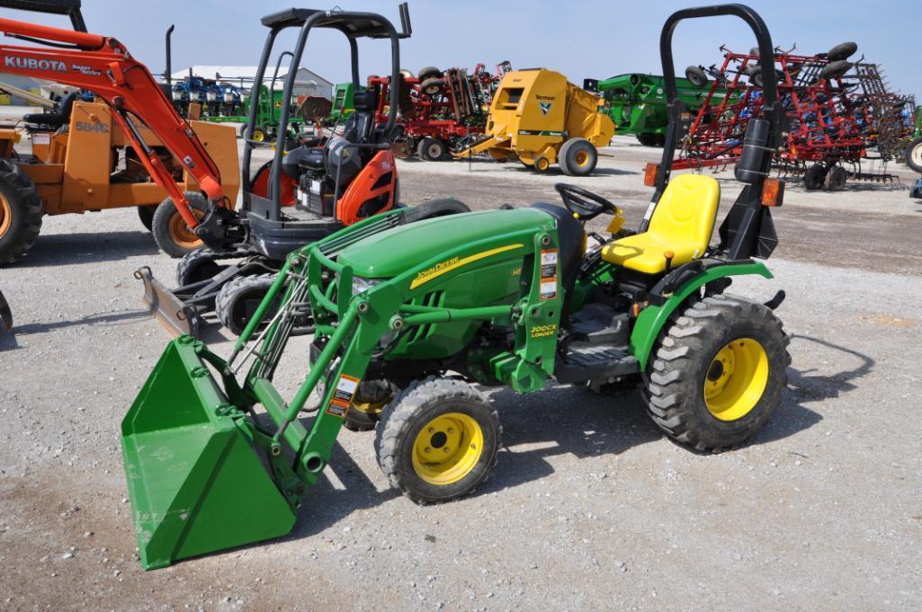 2008 John Deere 2320 MFWD compact tractor