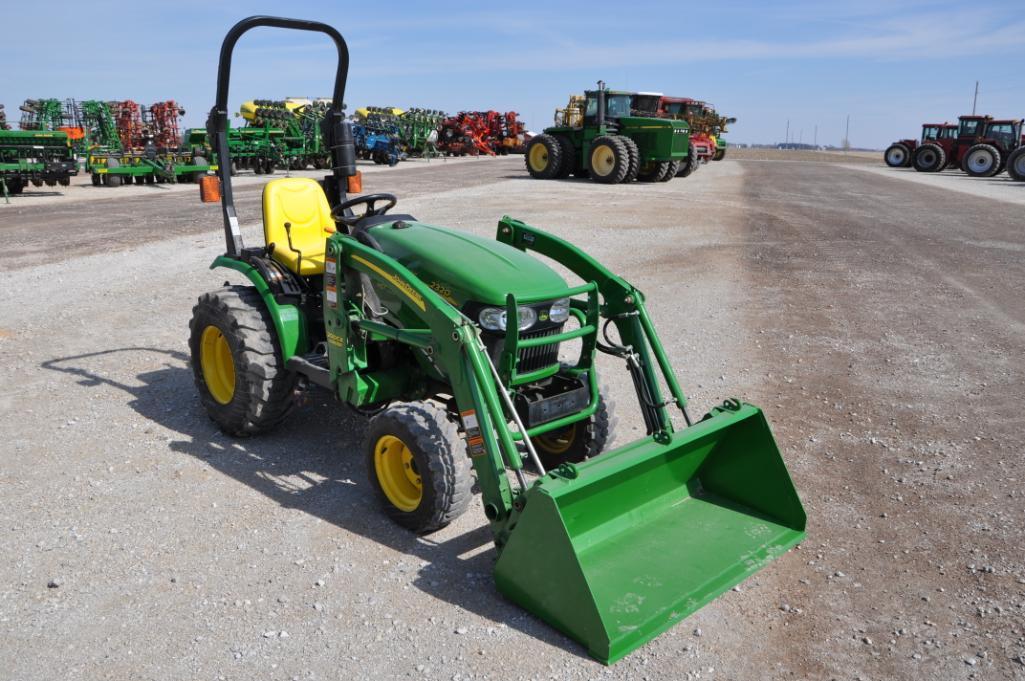 2008 John Deere 2320 MFWD compact tractor