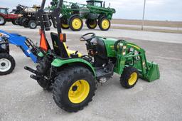 2008 John Deere 2320 MFWD compact tractor