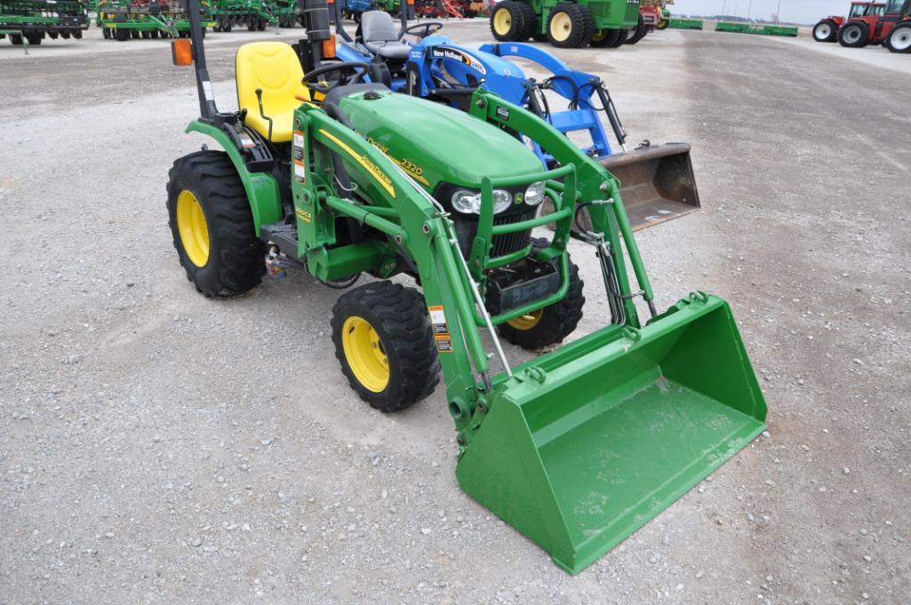 2008 John Deere 2320 MFWD compact tractor