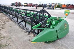 John Deere 635F 35' HydraFlex platform