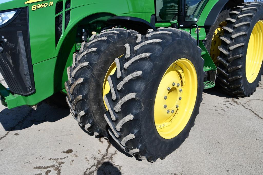 2012 John Deere 8360R MFWD tractor