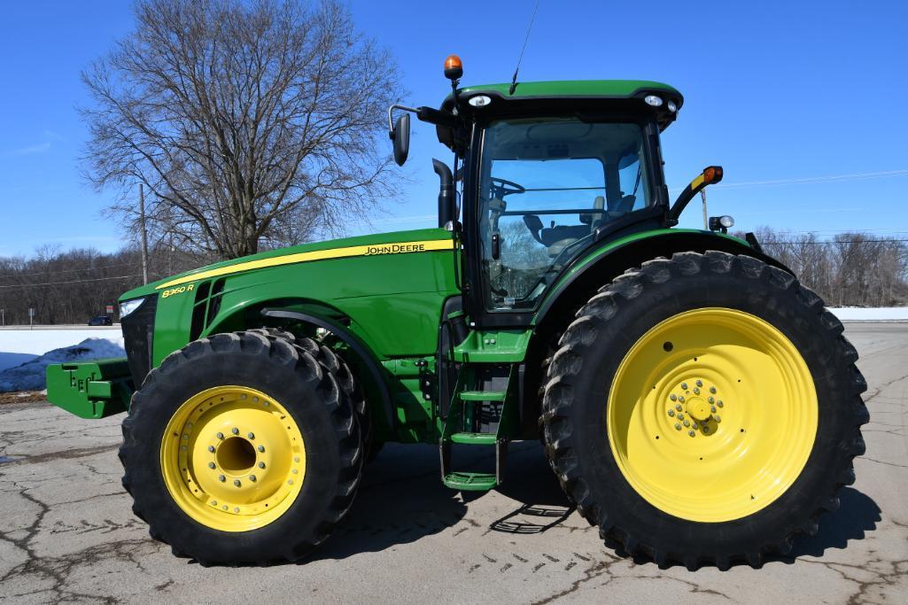 2012 John Deere 8360R MFWD tractor