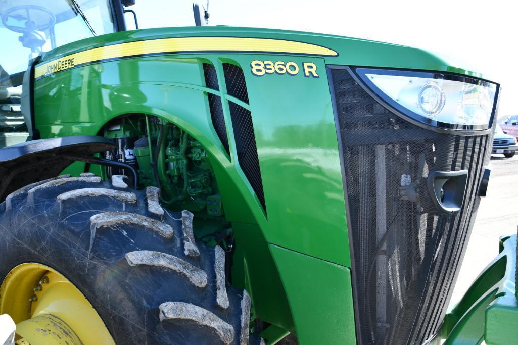 2012 John Deere 8360R MFWD tractor