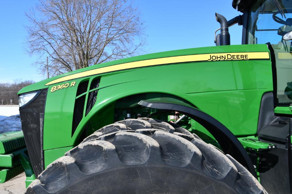 2012 John Deere 8360R MFWD tractor