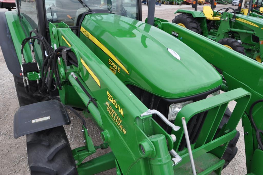 2012 John Deere 5083E MFWD tractor