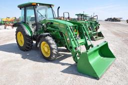 2012 John Deere 5083E MFWD tractor