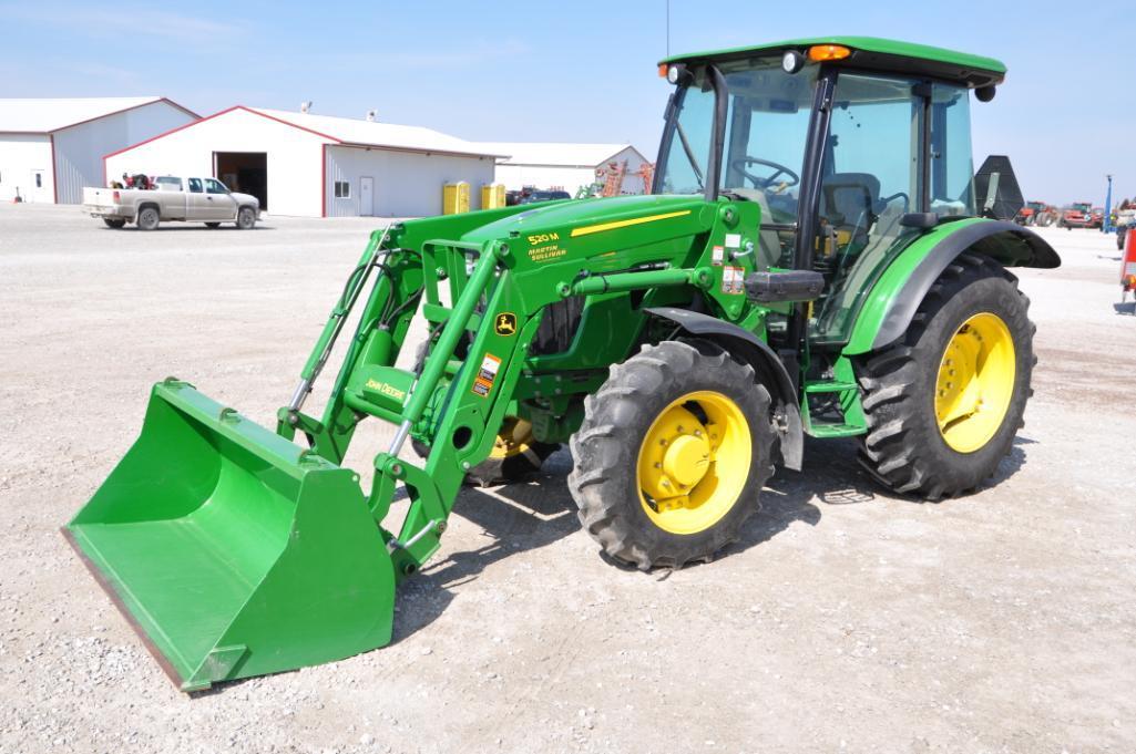 2012 John Deere 5083E MFWD tractor