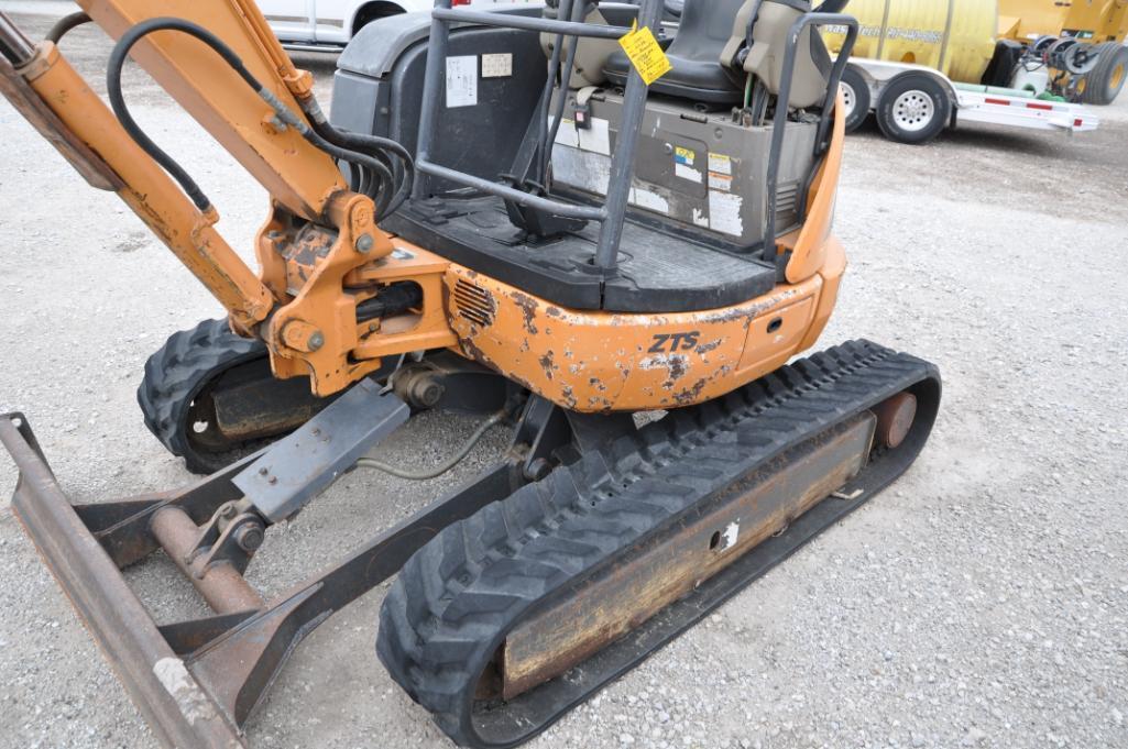 Case CX36 mini excavator