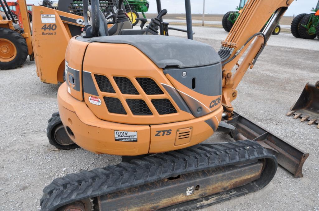 Case CX36 mini excavator