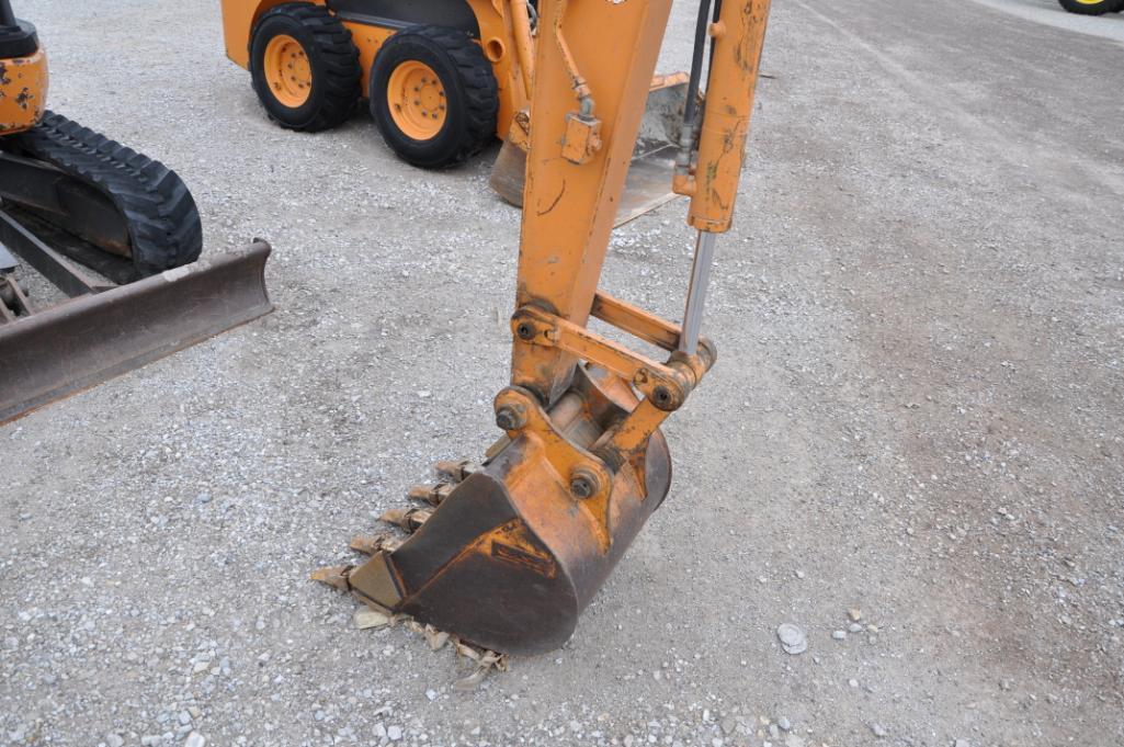 Case CX36 mini excavator