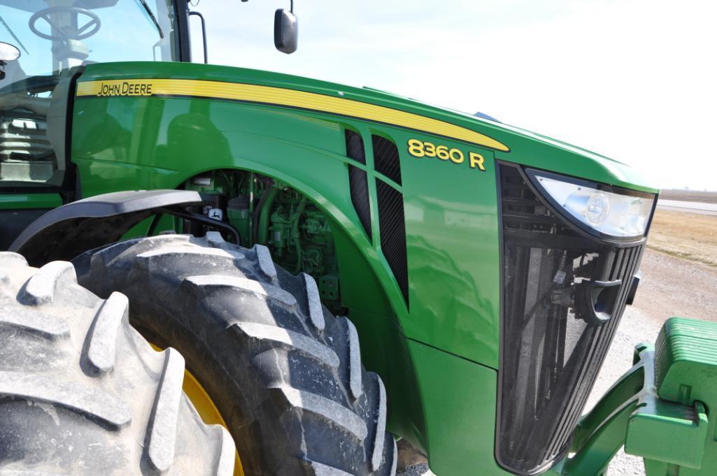 2012 John Deere 8360R MFWD tractor