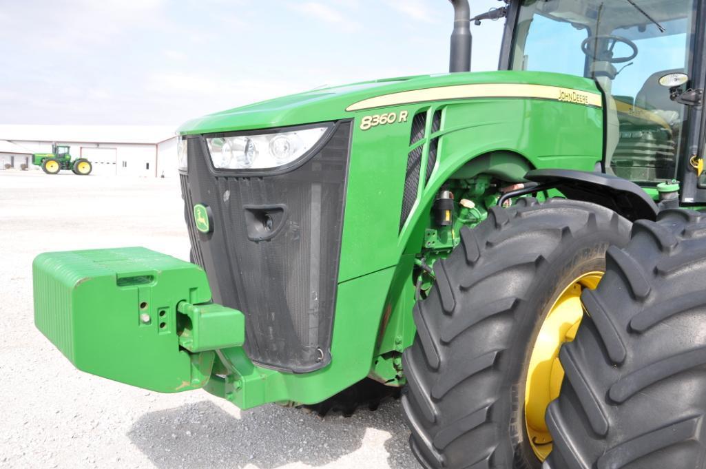 2012 John Deere 8360R MFWD tractor