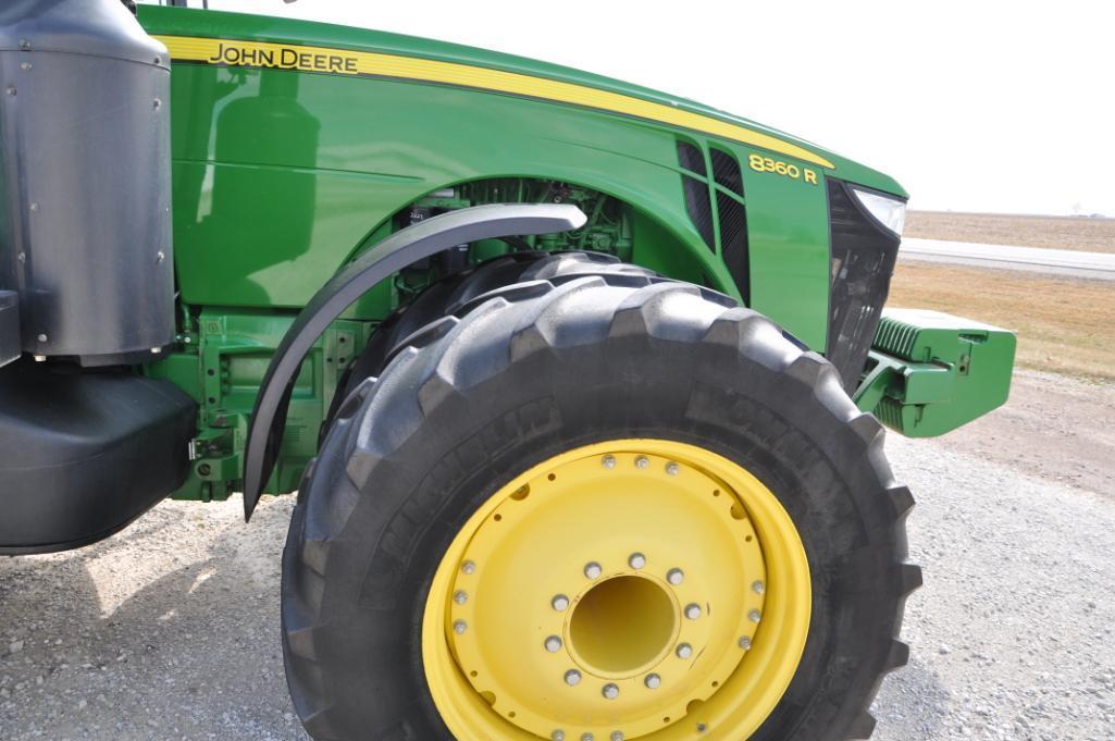 2012 John Deere 8360R MFWD tractor