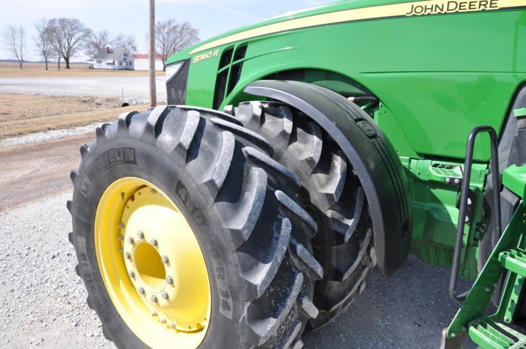 2012 John Deere 8360R MFWD tractor