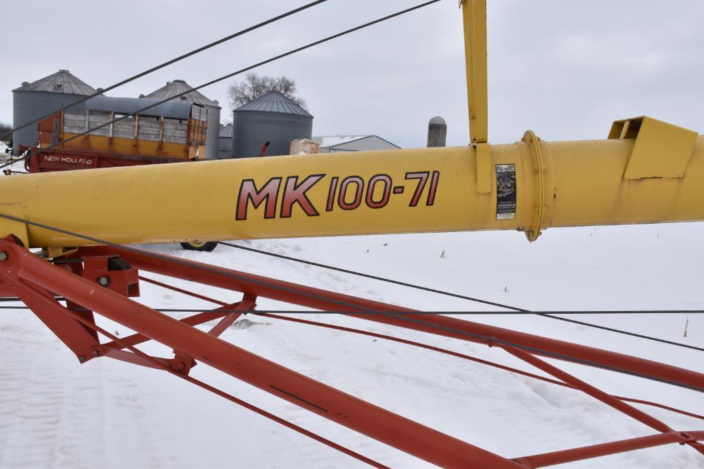 Westfield MK100-71 10" x 71' swing away auger