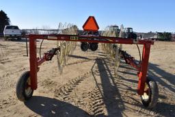 H&S BF 12HC 12 wheel Hi-Capacity hay rake