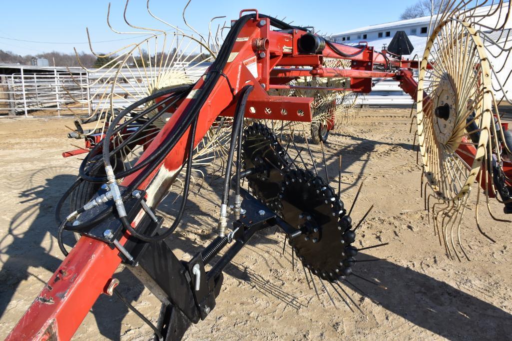 H&S BF 12HC 12 wheel Hi-Capacity hay rake
