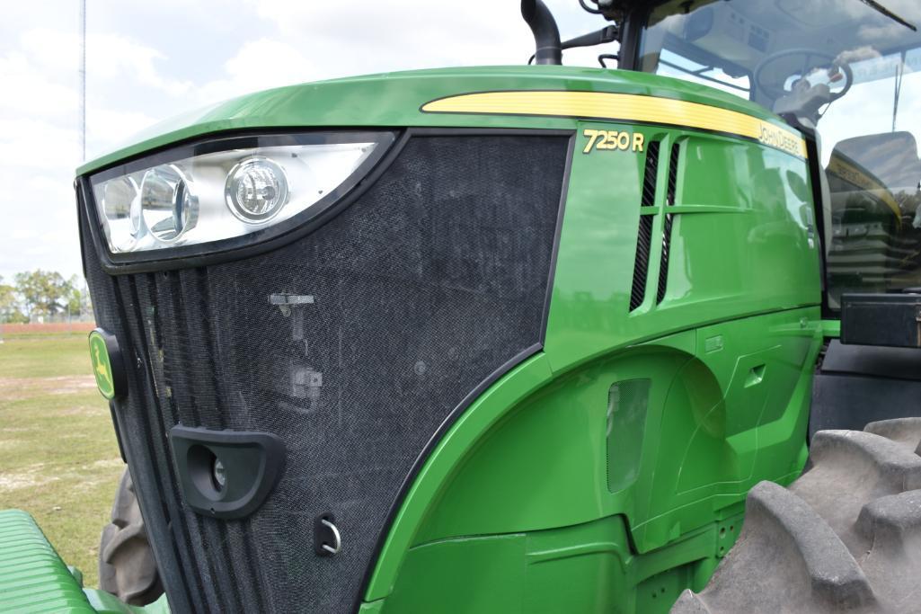 2018 John Deere 7250R MFWD tractor