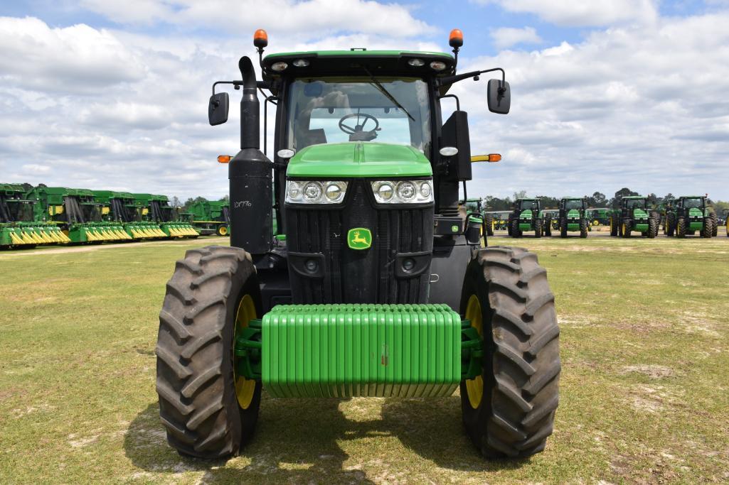 2018 John Deere 7250R MFWD tractor