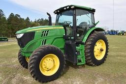 2017 John Deere 6145R MFWD tractor