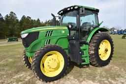 2017 John Deere 6145R MFWD tractor